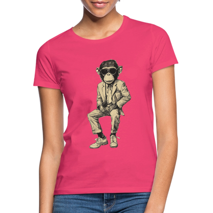 Mod Monkey, T-shirt dam - azalea