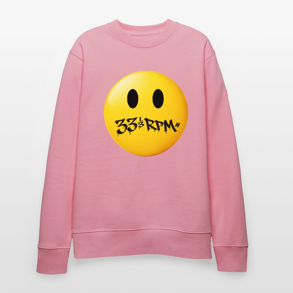 Turntable Grin, Ekologisk sweatshirt CHANGER unisex från Stanley/Stella - lila dröm