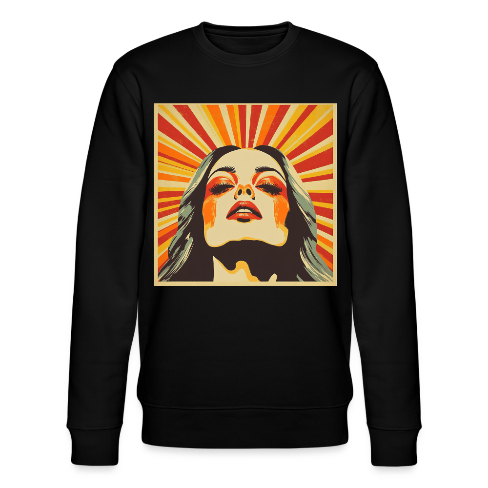 Sun Girl, Ekologisk sweatshirt CHANGER unisex från Stanley/Stella - svart