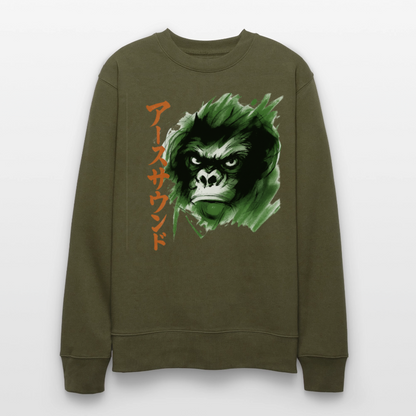 Earth Sound, Ekologisk sweatshirt CHANGER unisex från Stanley/Stella - kaki