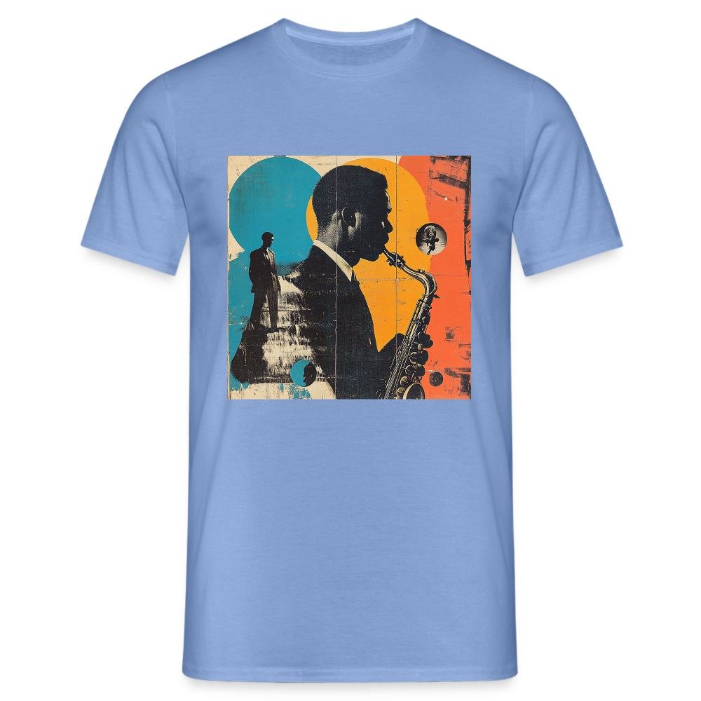 Smooth & Swinging, T-shirt herr - carolina blue