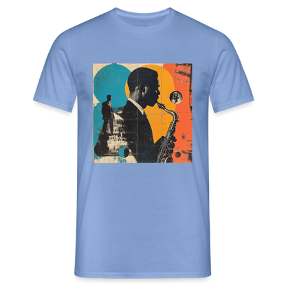 Smooth & Swinging, T-shirt herr - carolina blue