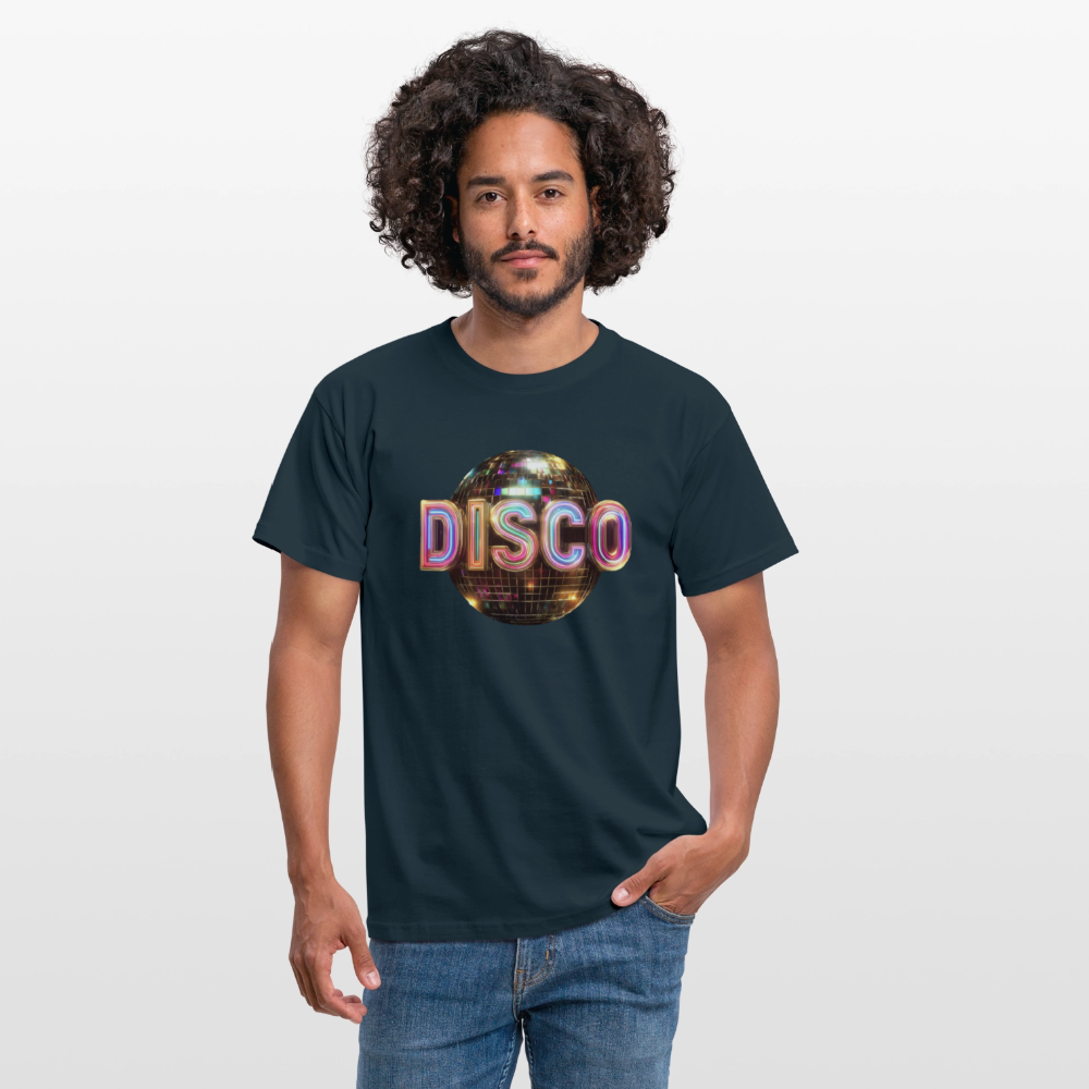 Disco Dreamscape, T-shirt herr - marinblå