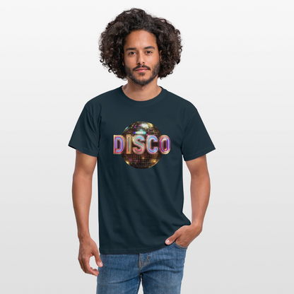 Disco Dreamscape, T-shirt herr - marinblå