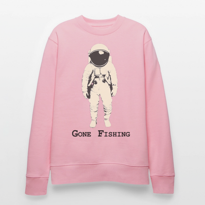 Drifting Beyond – Gone Fishing, Ekologisk sweatshirt CHANGER unisex från Stanley/Stella - ljusrosa