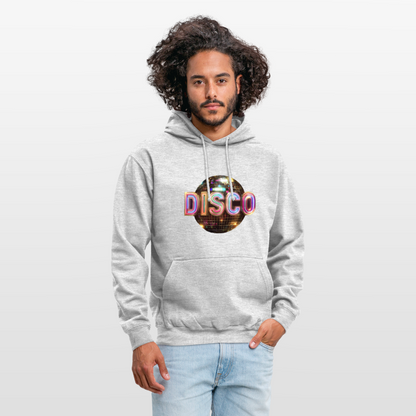 Disco Dreamscape, Luvtröja unisex - ljusgråmelerad