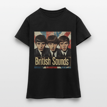 British sounds 1965, T-shirt dam - svart