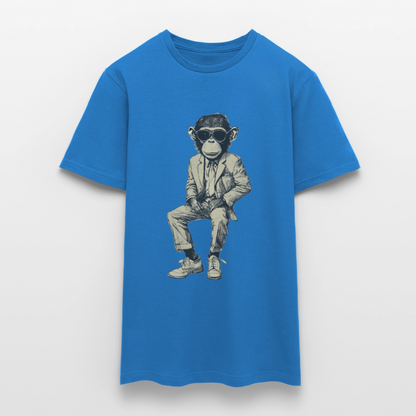 Mod Monkey, T-shirt herr - kungsblå