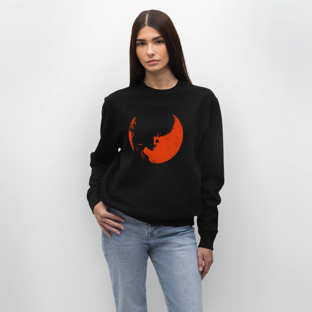 Crimson Melody, Ekologisk sweatshirt CHANGER unisex från Stanley/Stella - svart