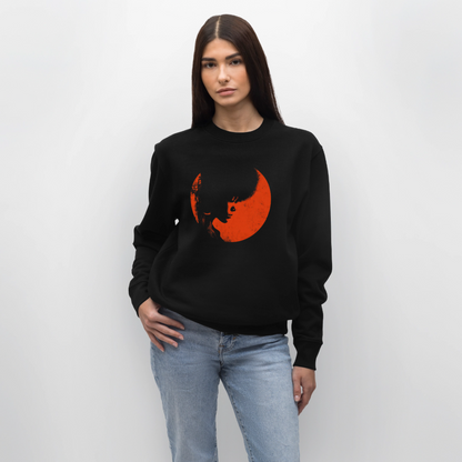 Crimson Melody, Ekologisk sweatshirt CHANGER unisex från Stanley/Stella - svart