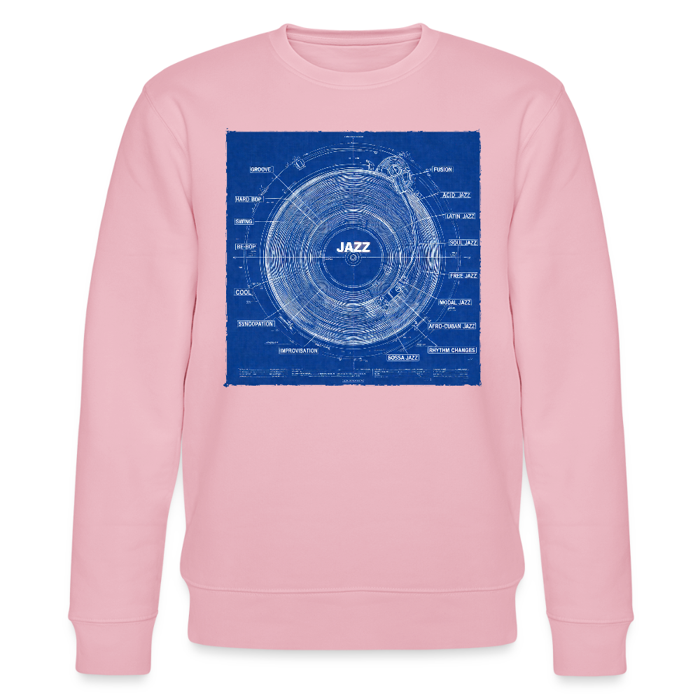 Kind of Blueprint, Ekologisk sweatshirt CHANGER unisex från Stanley/Stella - ljusrosa