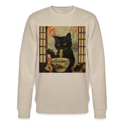 Ramenkatt, Ekologisk sweatshirt CHANGER unisex från Stanley/Stella - beige