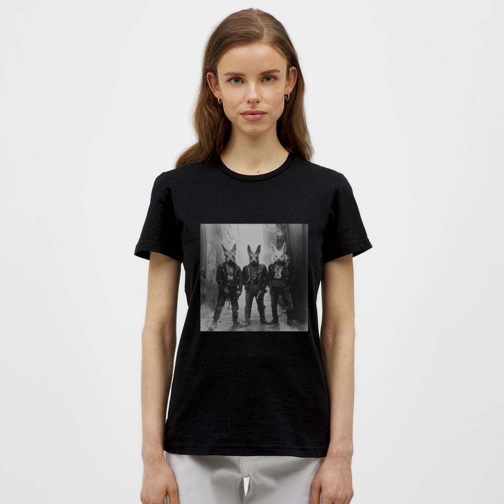 The Hare Raisers, T-shirt dam - svart