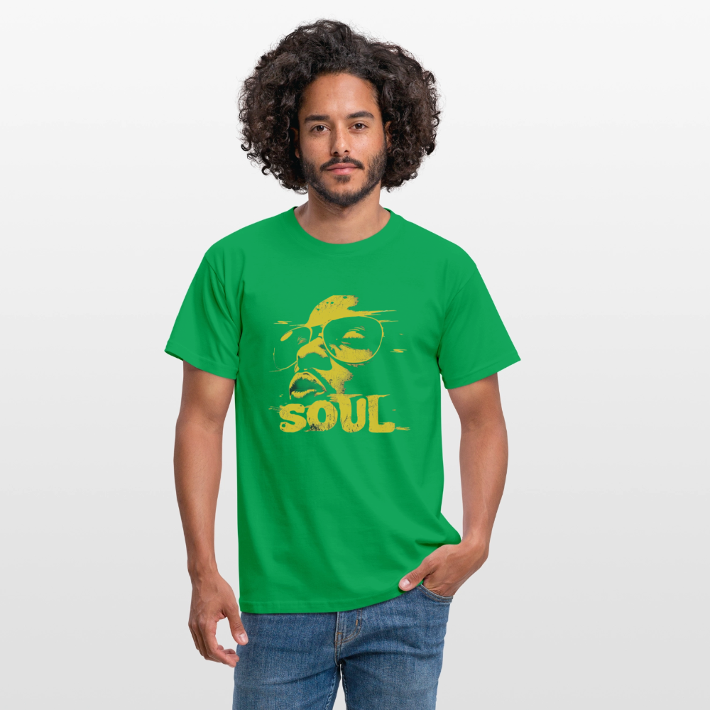 Funky Soul, T-shirt herr - kellygrön