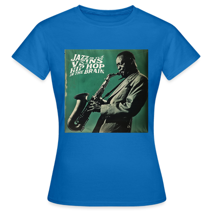 Groove in the Mind, T-shirt dam - royalblå