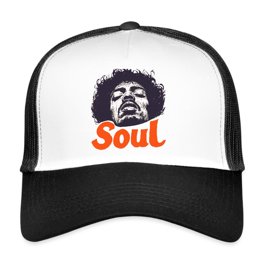A Soul Awakening, Trucker Cap - vit/svart
