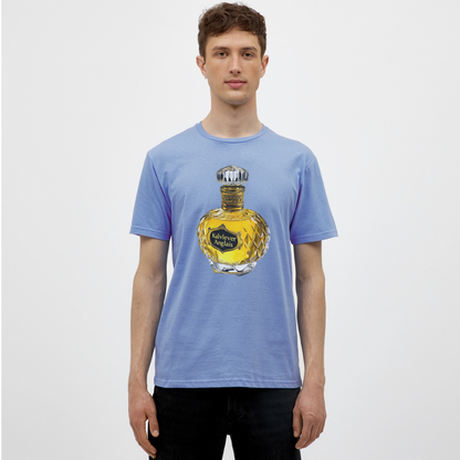 Eau de Perfume, T-shirt herr - carolina blue