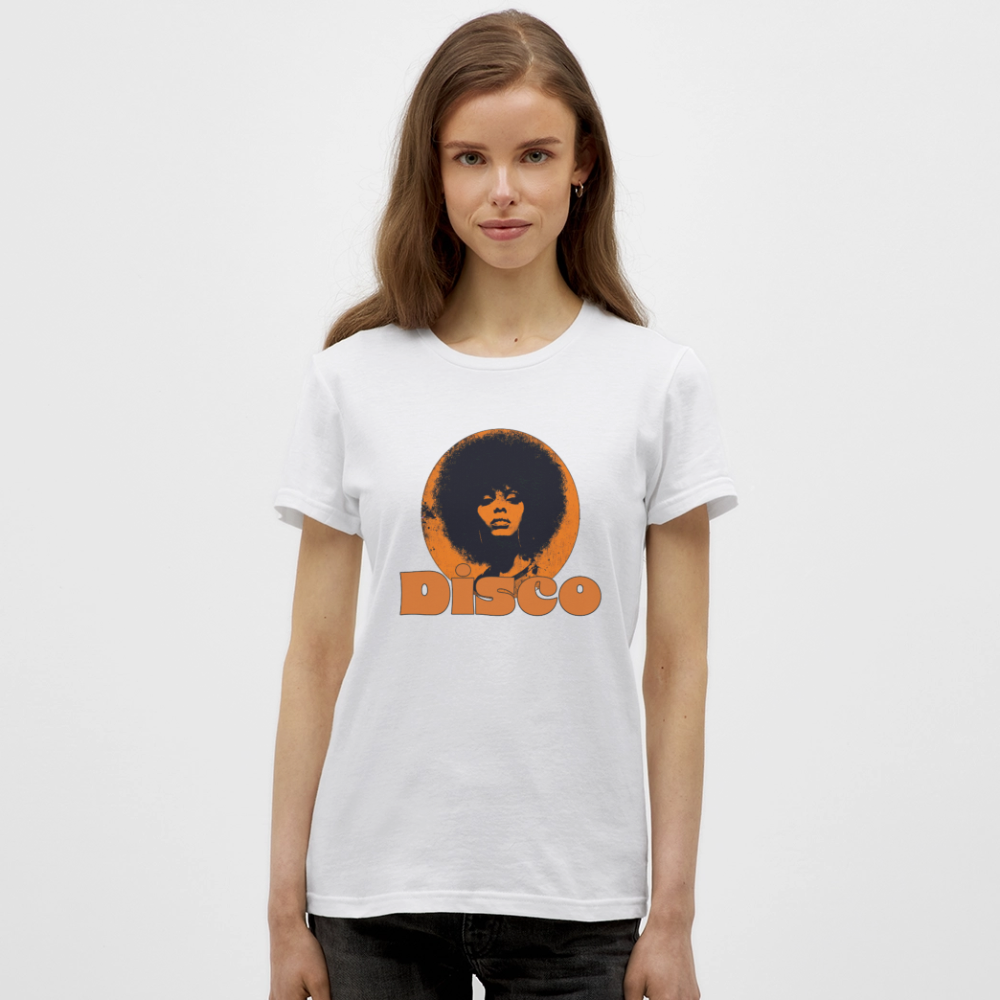 Disco Inferna, T-shirt dam - vit