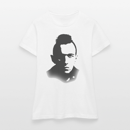 Stencil of Rebellion, T-shirt dam - vit