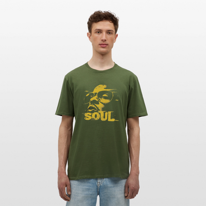 Funky Soul, T-shirt herr - Militärgrön