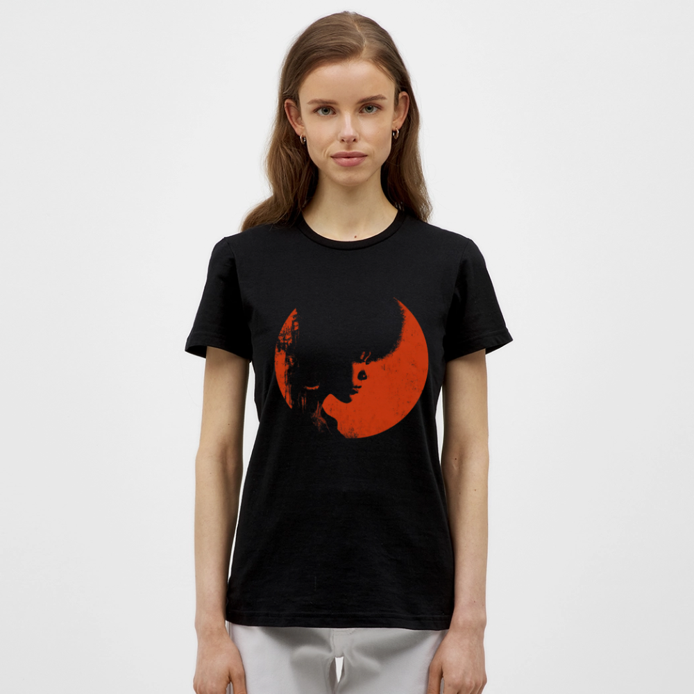 Crimson Melody, T-shirt dam - svart