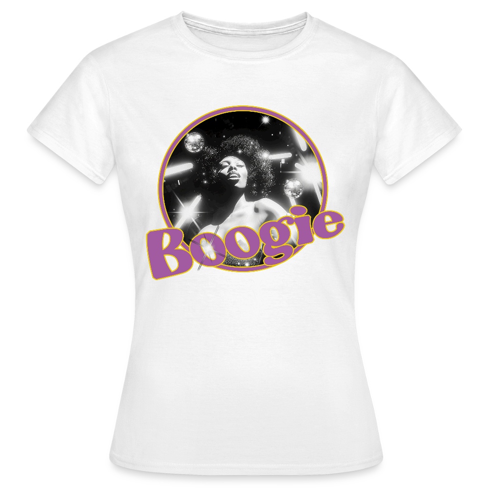 Electric Groove, T-shirt dam - vit