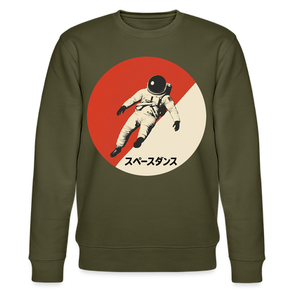 Space Dance, Ekologisk sweatshirt CHANGER unisex från Stanley/Stella - kaki