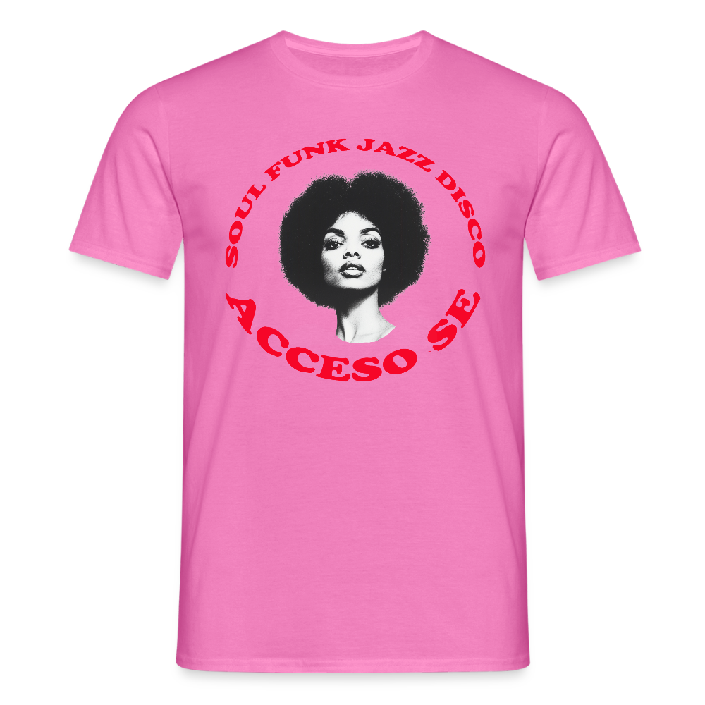 Where Music Lives – Powered by Acceso Family, T-shirt unisex - rosa