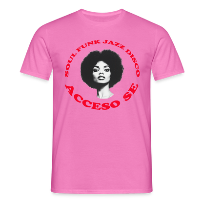 Where Music Lives – Powered by Acceso Family, T-shirt unisex - rosa