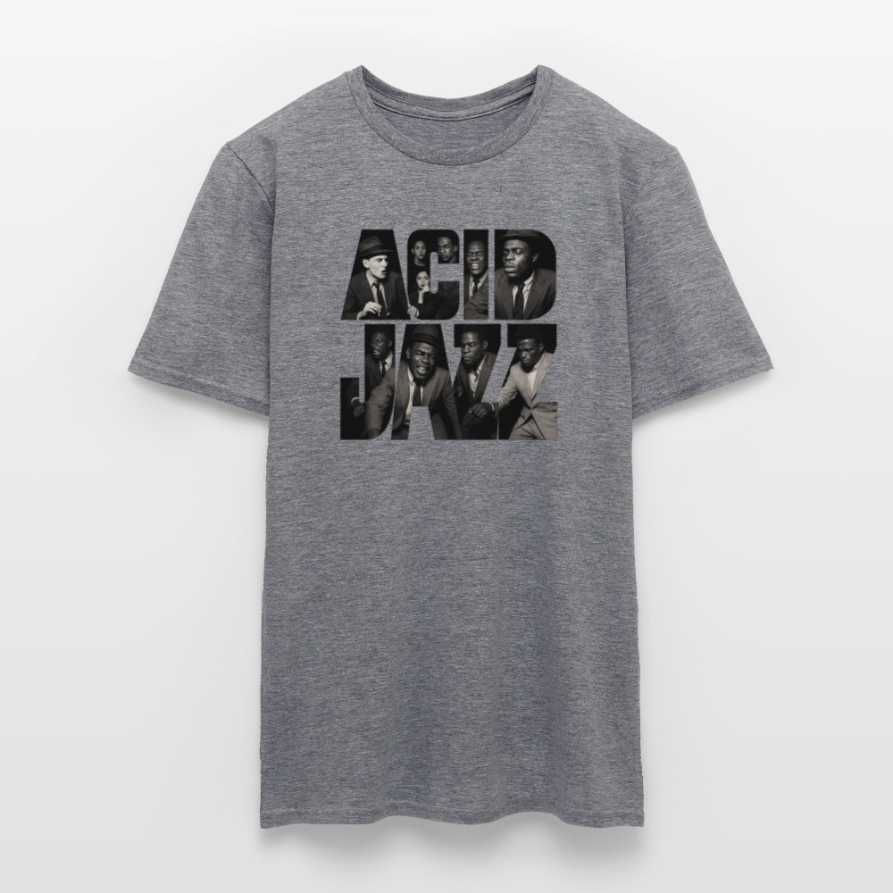 80s Club Jazzdance, T-shirt herr - grafitmelerad