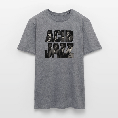 80s Club Jazzdance, T-shirt herr - grafitmelerad
