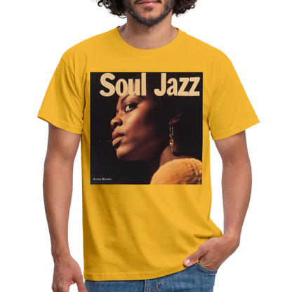 Acceso's Soul Groove: Jazz with a Beat, T-shirt herr - gul