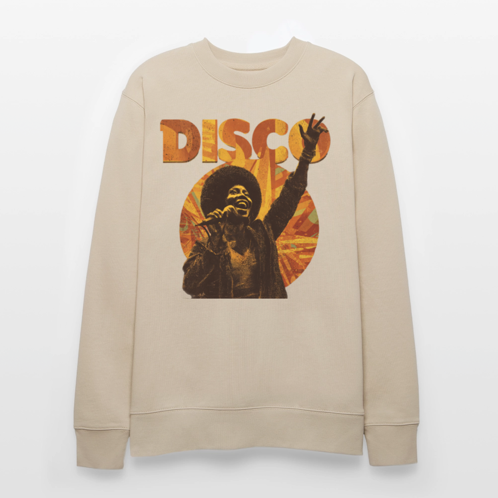 Boogie Soul, Ekologisk sweatshirt CHANGER unisex från Stanley/Stella - beige