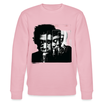 Between Breaths, Ekologisk sweatshirt CHANGER unisex från Stanley/Stella - ljusrosa
