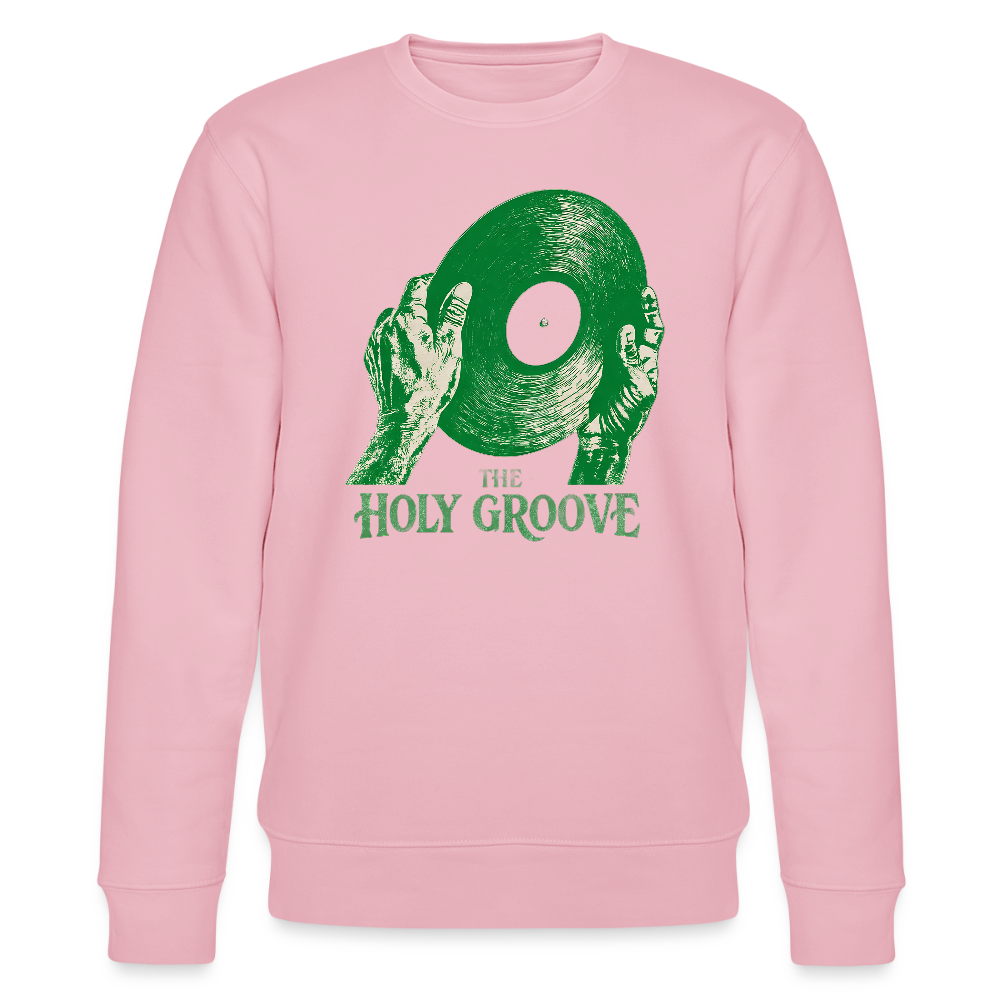 The Holy Groove, Ekologisk sweatshirt CHANGER unisex från Stanley/Stella - ljusrosa