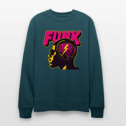 Funk Head, Ekologisk sweatshirt CHANGER unisex från Stanley/Stella - mörk petrol