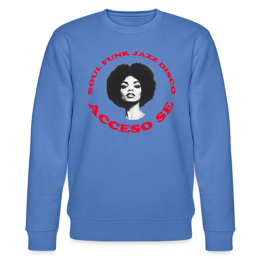 Where Music Lives – Powered by Acceso Family, Ekologisk sweatshirt CHANGER unisex från Stanley/Stella - blå