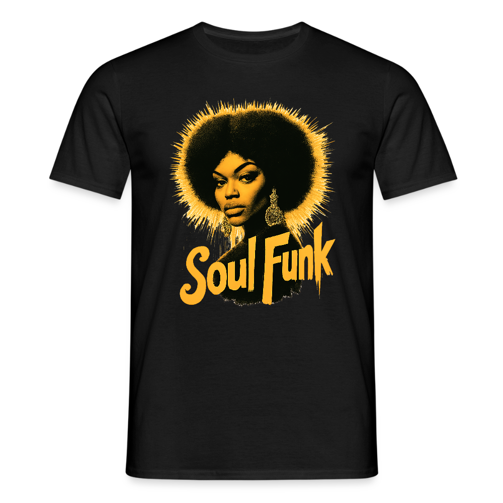 Soul Funk, T-shirt herr - svart