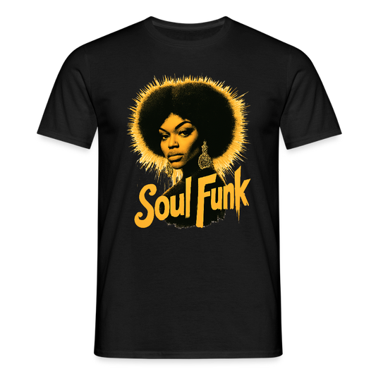 Soul Funk, T-shirt herr - svart
