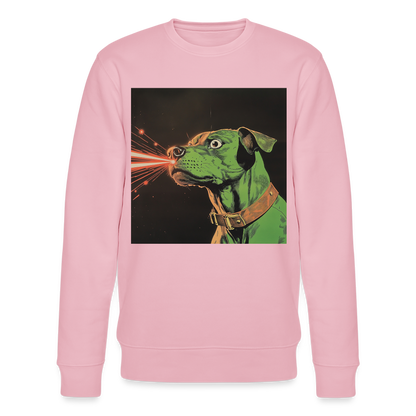 Strålhunden, Ekologisk sweatshirt CHANGER unisex från Stanley/Stella - ljusrosa