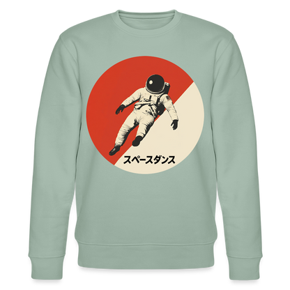 Space Dance, Ekologisk sweatshirt CHANGER unisex från Stanley/Stella - ljus grågrön