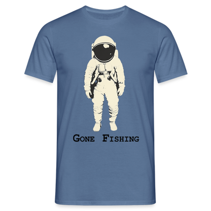 Drifting Beyond – Gone Fishing, T-shirt herr - duvblå 