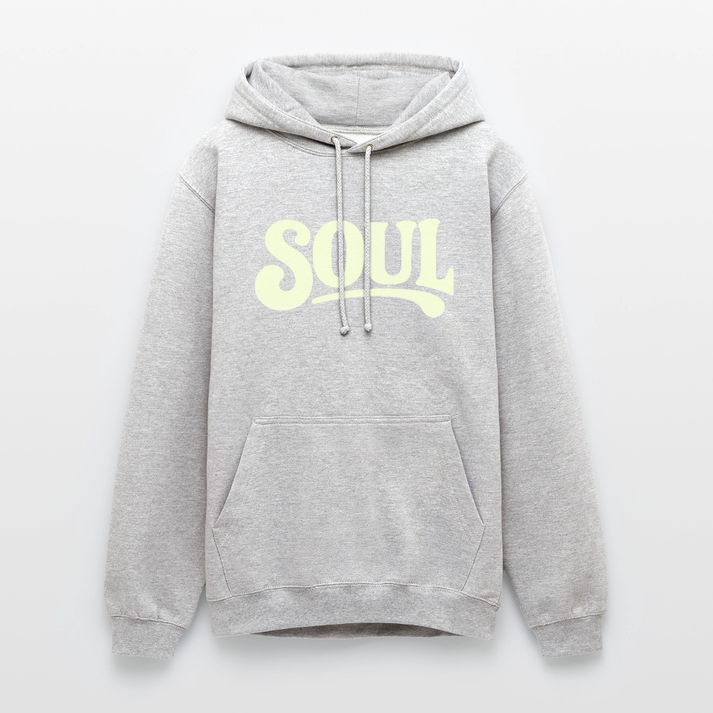 All About Soul, Luvtröja unisex - ljusgråmelerad
