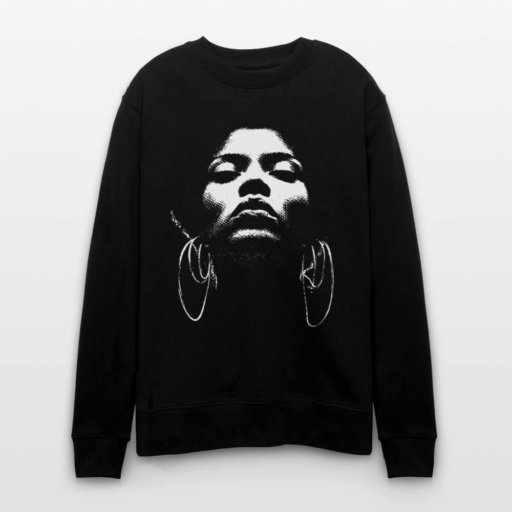 Beat Goddess, Ekologisk sweatshirt CHANGER unisex från Stanley/Stella - svart