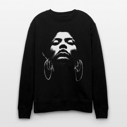 Beat Goddess, Ekologisk sweatshirt CHANGER unisex från Stanley/Stella - svart