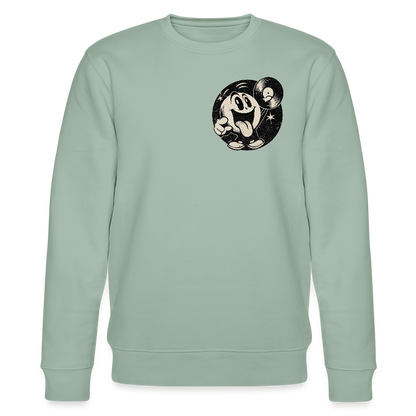 Groove Chaser, Ekologisk sweatshirt CHANGER unisex från Stanley/Stella - ljus grågrön
