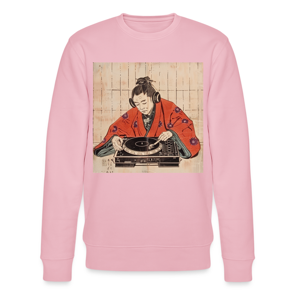 Echo från Edo, Ekologisk sweatshirt CHANGER unisex från Stanley/Stella - ljusrosa