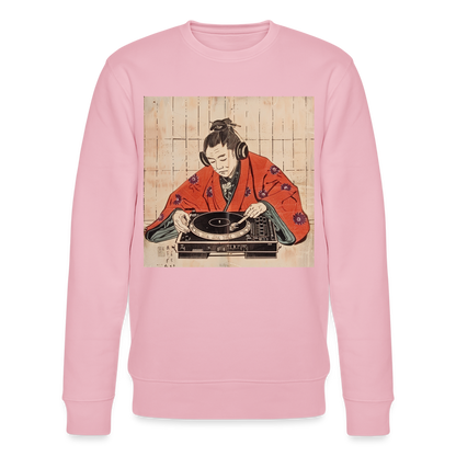 Echo från Edo, Ekologisk sweatshirt CHANGER unisex från Stanley/Stella - ljusrosa