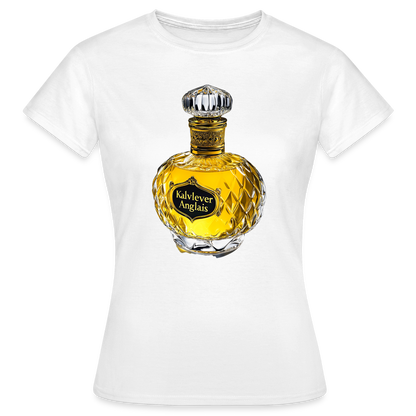 Eau de Perfume, T-shirt dam - vit