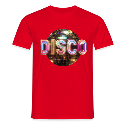 Disco Dreamscape, T-shirt herr - röd